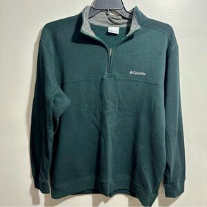 Columbia Men's Dark Green Quarter Zip (141)